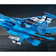 Load image into Gallery viewer, 1530PCS Military WW2 SU-35 Sukhoi Super Flanker Air Fighter Aircraft Model Toy Building Block Brick Gift Kids Compatible Lego
