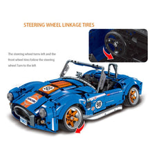 Load image into Gallery viewer, 1816PCS MOC Static Technic Speed Shelby CSX Vintage Classic Racing Sports Car Model Toy Building Block Brick Gift Kids Compatible Lego 1:10
