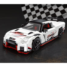 Load image into Gallery viewer, 1266PCS MOC Technic Speed JDM Nismo GTR R35 Racing Sports Car Model Toy Building Block Brick Gift Kids Compatible Lego 1:8
