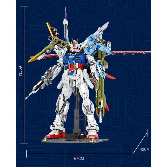 6500PCS MOC Large GUNDAM Mecha Warrior Figure Model Toy
