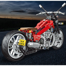 Load image into Gallery viewer, 441PCS MOC Technic Speed Classic Motorcycle Motor Bike Model Toy Building Block Brick Gift Kids Compatible Lego
