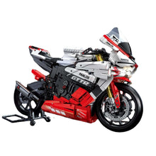 Load image into Gallery viewer, 2347PCS MOC Technic Speed R1 Racing Sports Motorcycle Motor Bike Model Toy Building Block Brick Gift Kids Compatible Lego 1:5
