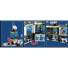 Load image into Gallery viewer, 1261PCS MOC City Police Station Headquarters Car Helicopter Motorcycle Model Toy Building Block Brick Gift Kids DIY
