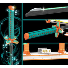 Load image into Gallery viewer, 782PCS MOC Cartoon Comic Demon Slayer Katana Nichirin Sword Model Toy Building Block Brick Gift Kids Compatible Lego Display
