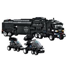 Load image into Gallery viewer, 1413PCS MOC SWAT Command Truck Vehicle Model Toy Building Block Brick Gift Kids Compatible Lego
