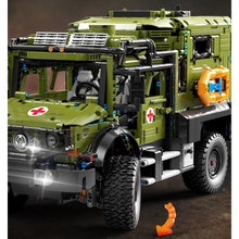 Load image into Gallery viewer, 3850PCS MOC Static Technic Unimog Off Road Escort Car Vehicle Model Toy Building Block Brick Gift Kids Compatible Lego Display
