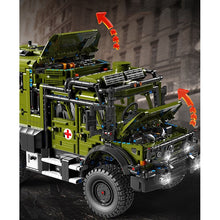 Load image into Gallery viewer, 3850PCS MOC Static Technic Unimog Off Road Escort Car Vehicle Model Toy Building Block Brick Gift Kids Compatible Lego Display
