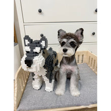 Load image into Gallery viewer, 1691PCS MOC Schnauzer Dog Cute Model Toy Building Block Brick Gift Kids DIY Compatible Lego 1:1 Display
