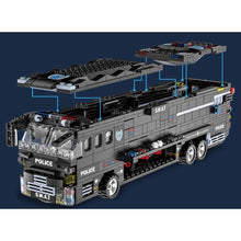 Load image into Gallery viewer, 1014PCS MOC SWAT Police Armoured Vehicle Model Toy Building Block Brick Gift Kids DIY

