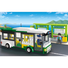 Load image into Gallery viewer, 385PCS MOC City Bus Stop Station Figure Model Toy Building Block Brick Gift Kids Compatible Lego
