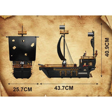 Load image into Gallery viewer, 1288PCS MOC Sea Gull Seagull Pirate Ship Boat Model Toy Building Block Brick Gift Kids Compatible Lego Display
