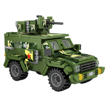 Load image into Gallery viewer, 423PCS Military WW2 Brave Warrior Armoured Vehicle Figure Model Toy Building Block Brick Gift Kids Compatible Lego
