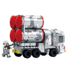 Load image into Gallery viewer, 280PCS Military WW2 HQ-22 Surface to Air Missile Truck Figure Model Toy Building Block Brick Gift Kids Compatible Lego
