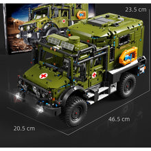 Load image into Gallery viewer, 3850PCS MOC Static Technic Unimog Off Road Escort Car Vehicle Model Toy Building Block Brick Gift Kids Compatible Lego Display
