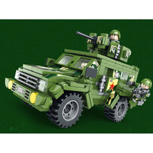 Load image into Gallery viewer, 423PCS Military WW2 Brave Warrior Armoured Vehicle Figure Model Toy Building Block Brick Gift Kids Compatible Lego
