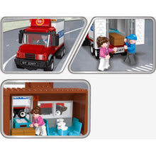 Load image into Gallery viewer, 325PCS MOC City Food Delivery Truck Coffee Shop Store Figure Model Toy Building Block Brick Gift Kids Compatible Lego
