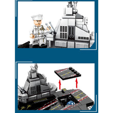 Load image into Gallery viewer, 452PCS Military WW2 Fujian Class PLA NAVY Aircraft Carrier Figure Model Toy Building Block Brick Gift Kids DIY Compatible Lego
