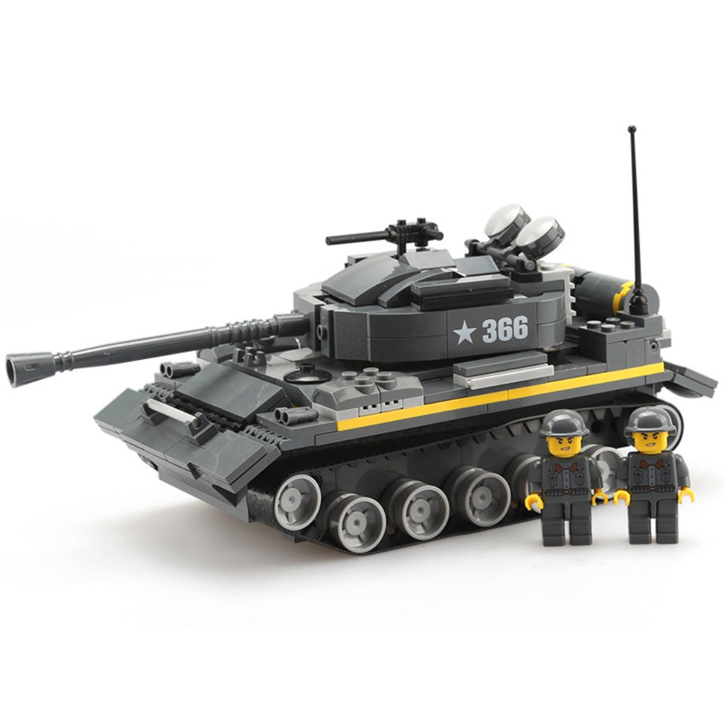 360PCS Military WW2 Heavy Tank Figure Model Toy Building Block Brick Gift Kids DIY Compatible Lego