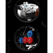 Load image into Gallery viewer, 925PCS MOC Technic Speed Latte Cafe Racer Retro Classic Vintage R Nine T Motorcycle Motor Bike Model Toy Building Block Brick Gift Kids DIY Compatible Lego
