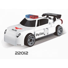 Load image into Gallery viewer, MOC Technic Speed Pull Back Mini Racing Sports Car Ambulance Fire Food Truck Bus Taxi Double Decker Van Camper Model Toy Building Block Brick Gift Kids DIY Compatible Lego Cute
