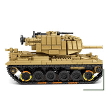Load image into Gallery viewer, 602PCS Military WW2 M60 Patton Main Battle Tank Figure Model Toy Building Block Brick Gift Kids Compatible Lego
