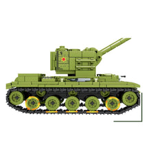 Load image into Gallery viewer, 536PCS Military WW2 KV-2 Heavy Tank Figure Model Toy Building Block Brick Gift Kids Compatible Lego
