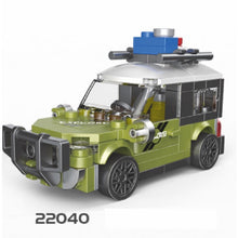 Load image into Gallery viewer, MOC Technic Speed Pull Back Mini Racing Sports Car Ambulance Fire Food Truck Bus Taxi Double Decker Van Camper Model Toy Building Block Brick Gift Kids DIY Compatible Lego Cute
