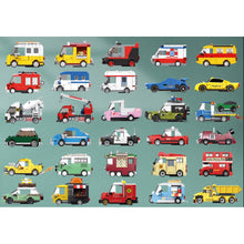 Load image into Gallery viewer, MOC Technic Speed Pull Back Mini Racing Sports Car Ambulance Fire Food Truck Bus Taxi Double Decker Van Camper Model Toy Building Block Brick Gift Kids DIY Compatible Lego Cute
