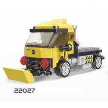 Load image into Gallery viewer, MOC Technic Speed Pull Back Mini Racing Sports Car Ambulance Fire Food Truck Bus Taxi Double Decker Van Camper Model Toy Building Block Brick Gift Kids DIY Compatible Lego Cute
