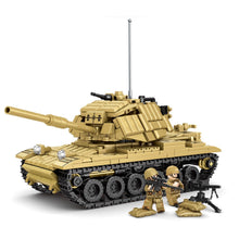 Load image into Gallery viewer, 602PCS Military WW2 M60 Patton Main Battle Tank Figure Model Toy Building Block Brick Gift Kids Compatible Lego
