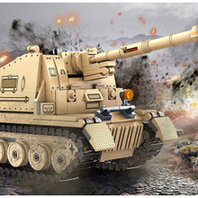 Load image into Gallery viewer, 597PCS Military WW2 2in1 Panzerkampfwagen King Tiger Tank Marder Destroyer Model Toy Building Block Brick Gift Kids DIY Compatible Lego

