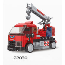 Load image into Gallery viewer, MOC Technic Speed Pull Back Mini Racing Sports Car Ambulance Fire Food Truck Bus Taxi Double Decker Van Camper Model Toy Building Block Brick Gift Kids DIY Compatible Lego Cute
