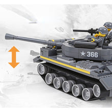 Load image into Gallery viewer, 360PCS Military WW2 Heavy Tank Figure Model Toy Building Block Brick Gift Kids DIY Compatible Lego
