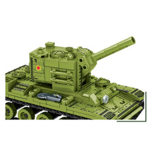 Load image into Gallery viewer, 536PCS Military WW2 KV-2 Heavy Tank Figure Model Toy Building Block Brick Gift Kids Compatible Lego
