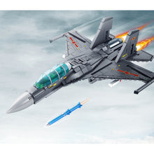 Load image into Gallery viewer, 889PCS Military WW2 J16D Multirole Air Fighter Figure Model Toy Building Block Brick Gift Kids DIY Compatible Lego
