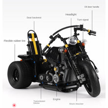 Load image into Gallery viewer, 853PCS MOC Technic Speed Vintage Classic Heavy Motorcycle Motor Bike Model Toy Building Block Brick Gift Kids DIY Compatible Lego
