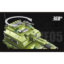 Load image into Gallery viewer, 361PCS Military WW2 Type 05 Self Propelled Howitzer Tank Model Toy Building Block Brick Gift Kids DIY Compatible Lego
