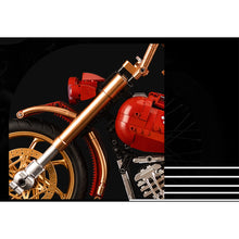 Load image into Gallery viewer, 2111PCS MOC Technic Speed Retro Vintage Classic Motorcycle Motor Bike Model Toy Building Block Brick Gift Kids DIY Compatible Lego 1:5
