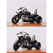 Load image into Gallery viewer, 853PCS MOC Technic Speed Vintage Classic Heavy Motorcycle Motor Bike Model Toy Building Block Brick Gift Kids DIY Compatible Lego
