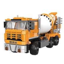 Load image into Gallery viewer, 654PCS MOC Technic City Construction Cement Mixer Figure Model Toy Building Block Brick Gift Kids DIY Compatible Lego
