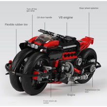 Load image into Gallery viewer, 680PCS MOC Technic Speed Motorcycle Motor Bike Model Toy Building Block Brick Gift Kids DIY Compatible Lego
