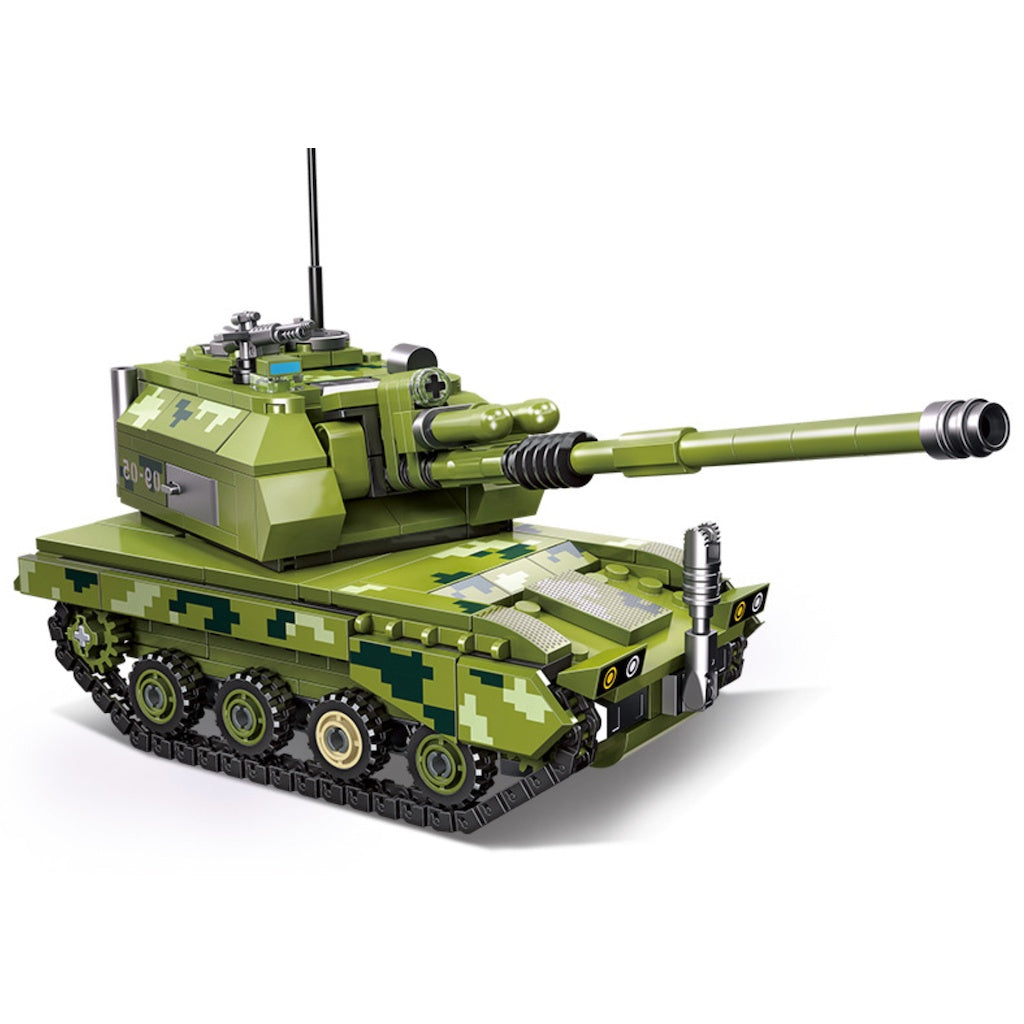 361PCS Military WW2 Type 05 Self Propelled Howitzer Tank Model Toy Bui ...