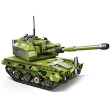 Load image into Gallery viewer, 361PCS Military WW2 Type 05 Self Propelled Howitzer Tank Model Toy Building Block Brick Gift Kids DIY Compatible Lego
