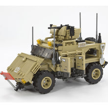 Load image into Gallery viewer, 488PCS Military WW2 2in1 MRAP Mine Resistant Ambush Protected Car Figure Model Toy Building Block Brick Gift Kids DIY Compatible Lego
