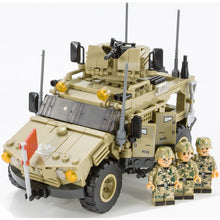 Load image into Gallery viewer, 488PCS Military WW2 2in1 MRAP Mine Resistant Ambush Protected Car Figure Model Toy Building Block Brick Gift Kids DIY Compatible Lego
