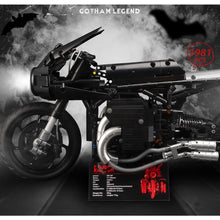 Load image into Gallery viewer, 1981PCS MOC Technic Speed Bat Mobile Motor Bike Motorcycle Model Toy Building Block Brick Gift Kids DIY 1:5 Compatible Lego
