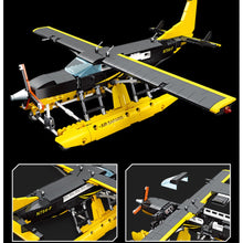 Load image into Gallery viewer, 738PCS MOC Technic Cessna 208 Airplane Aircraft Model Toy Building Block Brick Gift Kids DIY Compatible Lego
