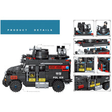 Load image into Gallery viewer, 639PCS Military WW2 Armored Car Figure Model Toy Building Block Brick Gift Kids DIY Compatible Lego

