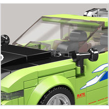 Load image into Gallery viewer, 338PCS MOC Technic Speed JDM Fast Furious Eclipse Racing Sports Car Model Toy Building Block Brick Gift Kids DIY Compatible Lego With Display Box
