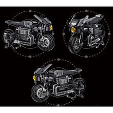 Load image into Gallery viewer, 1080PCS MOC Technic Speed Bat Cycle Mobile Motorcycle Motor Bike Model Toy Building Block Brick Gift Kids DIY Compatible Lego

